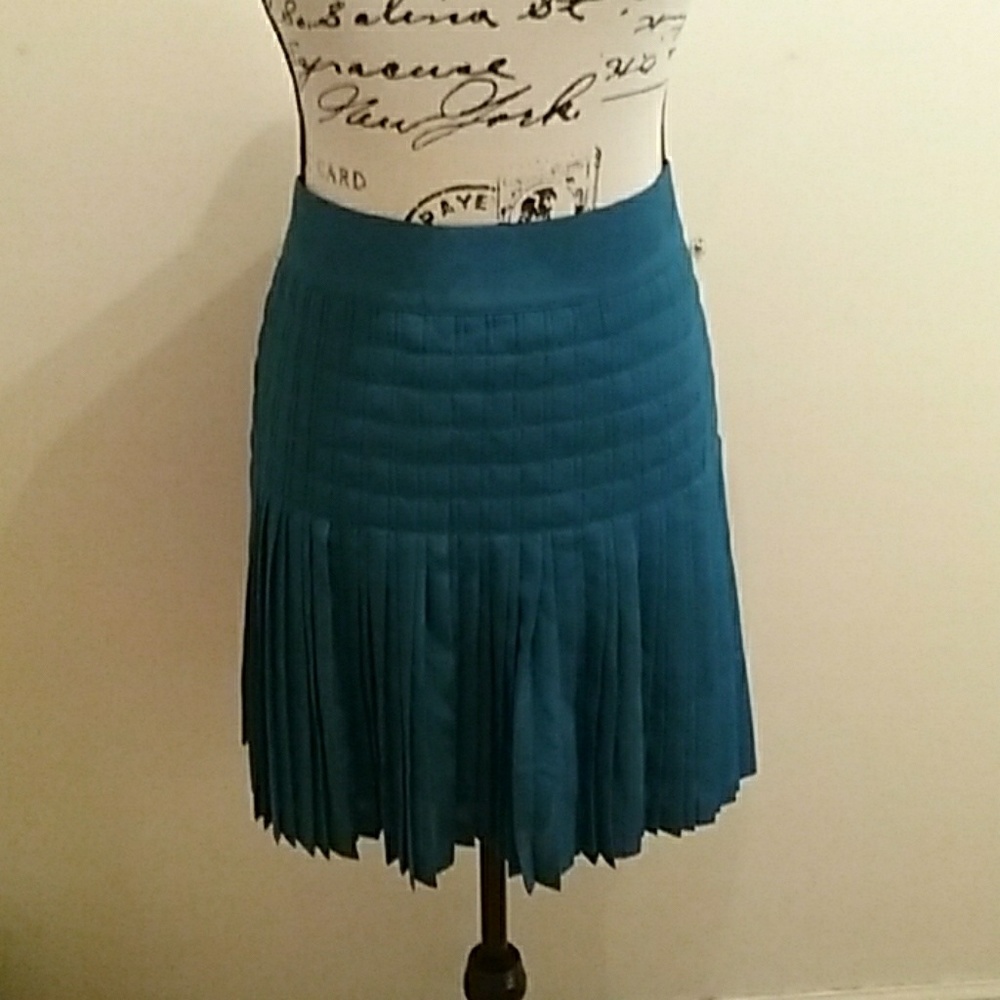 J Crew Teal Skirt